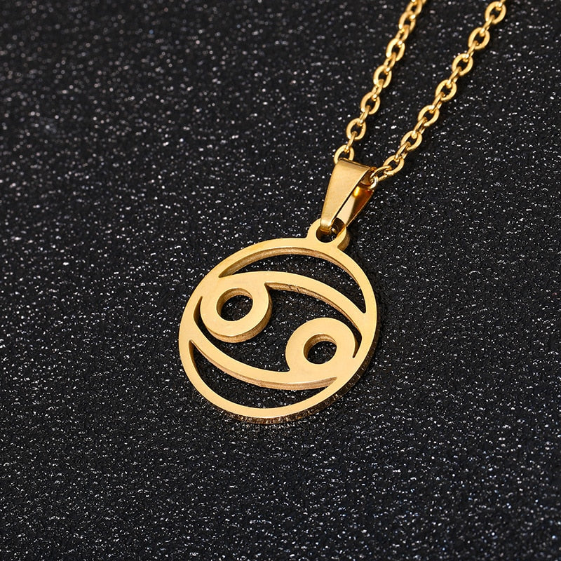 Women's Trendy Zodiac Sign Necklace