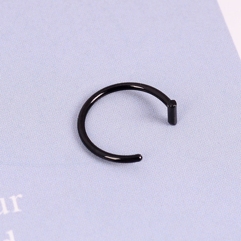 New Punk Titanium Steel Lip Piercings  (Cuff Clip)