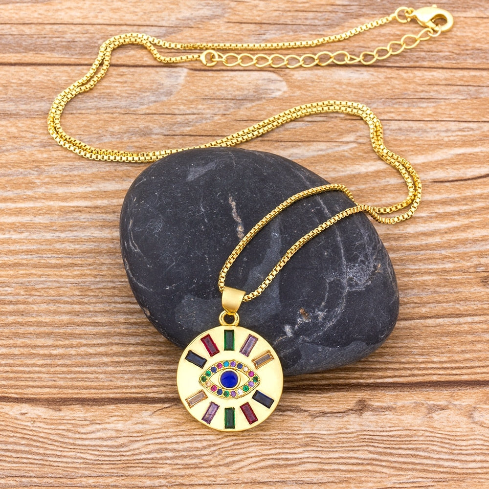 Women's Trendy Lucky Eye Necklace