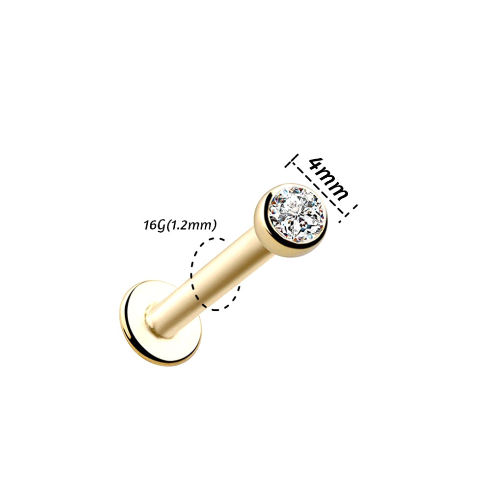 Women's Trendy Style Stud Lip Piercing