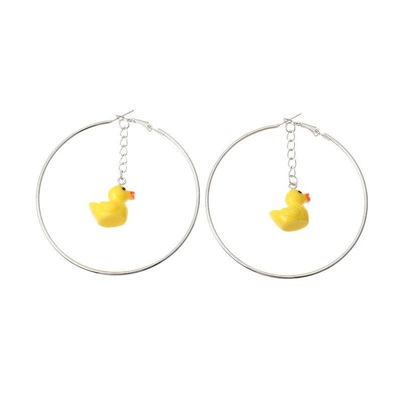 Women's Trendy Large Hoop Ear Piercing