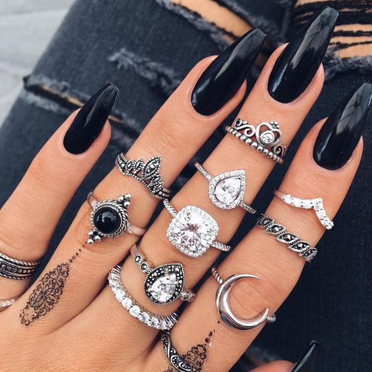 Women's Vintage Bohemian Style Ring Sets
