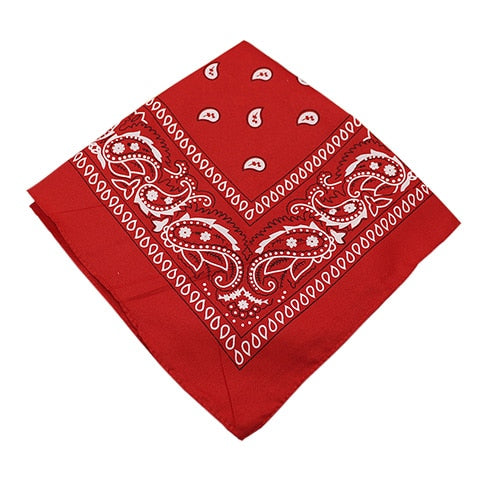 Unisex Printed Square Bandanas