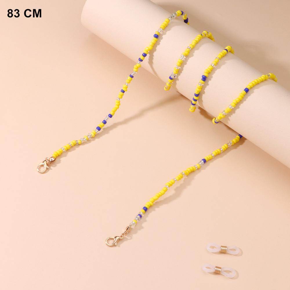 Fashion Reading Glasses Chain Retro Beads Eyeglass