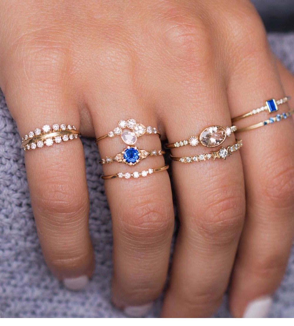 Women's Vintage Bohemian Style Ring Sets