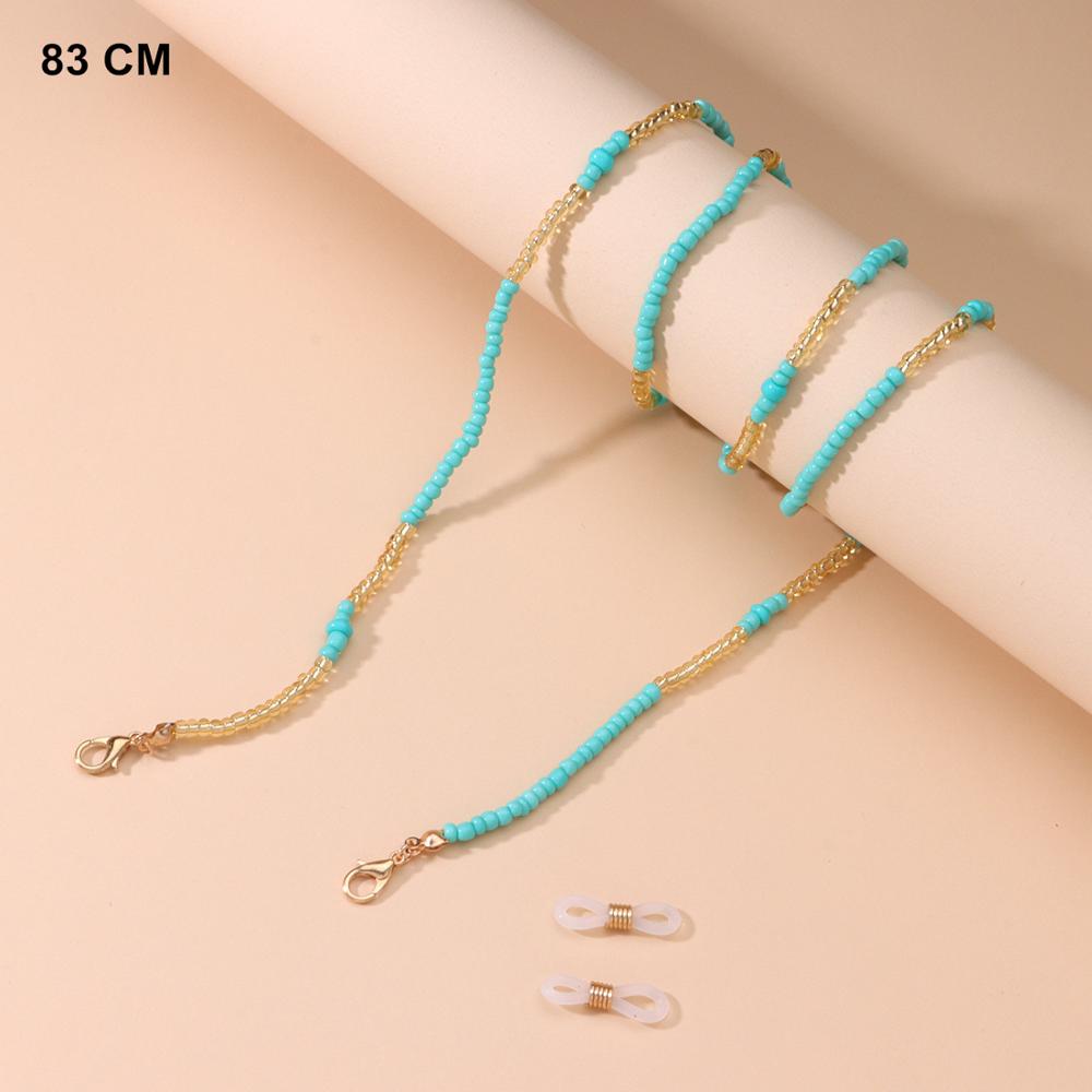 Fashion Reading Glasses Chain Retro Beads Eyeglass