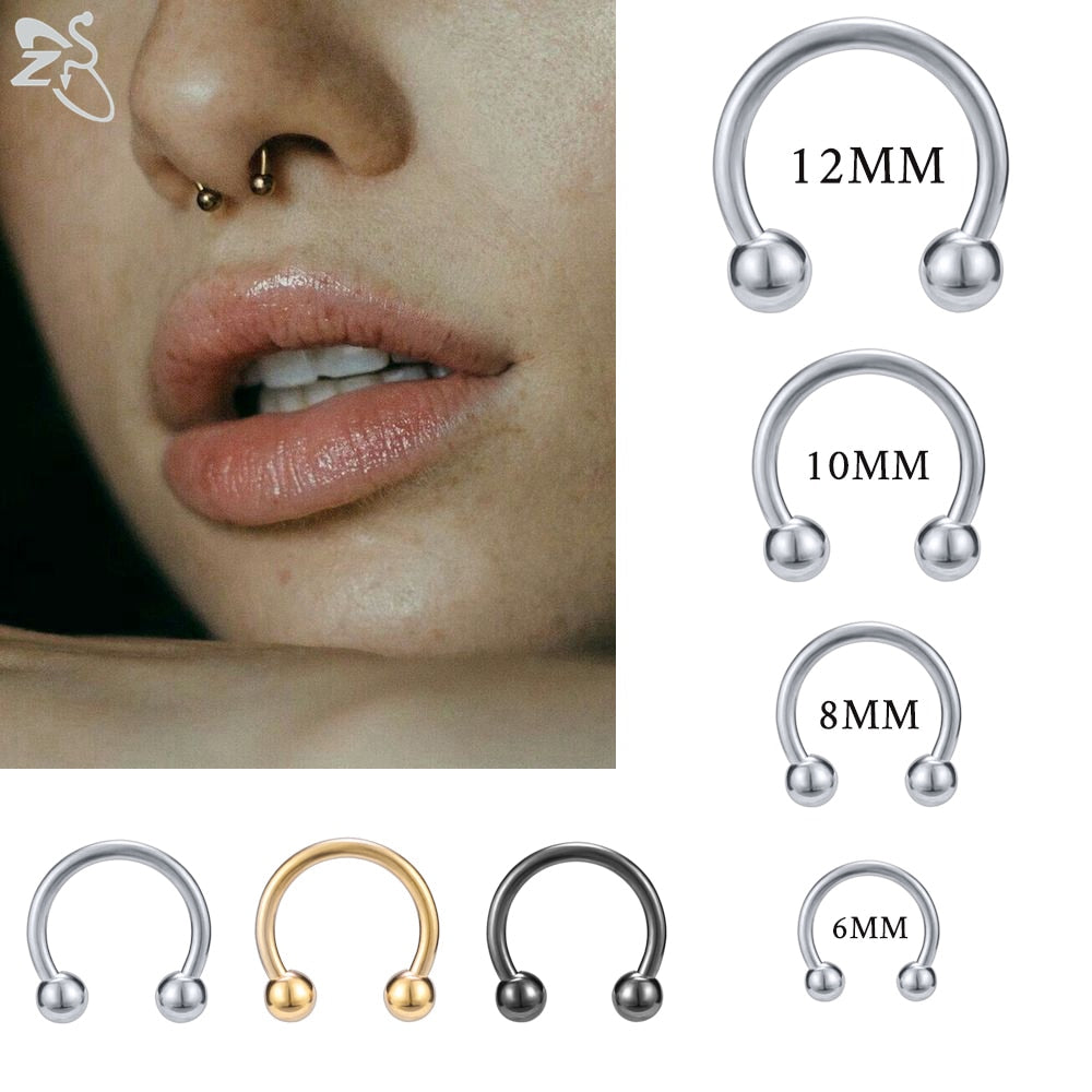 Women's Trendy Nose Piercings