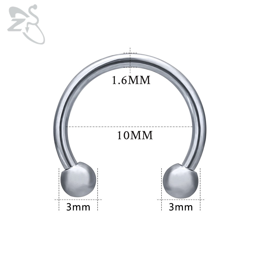 Women's Trendy Nose Piercings