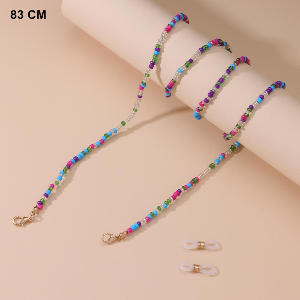 Fashion Reading Glasses Chain Retro Beads Eyeglass