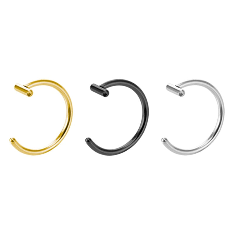 Women Trendy Lip Piercing