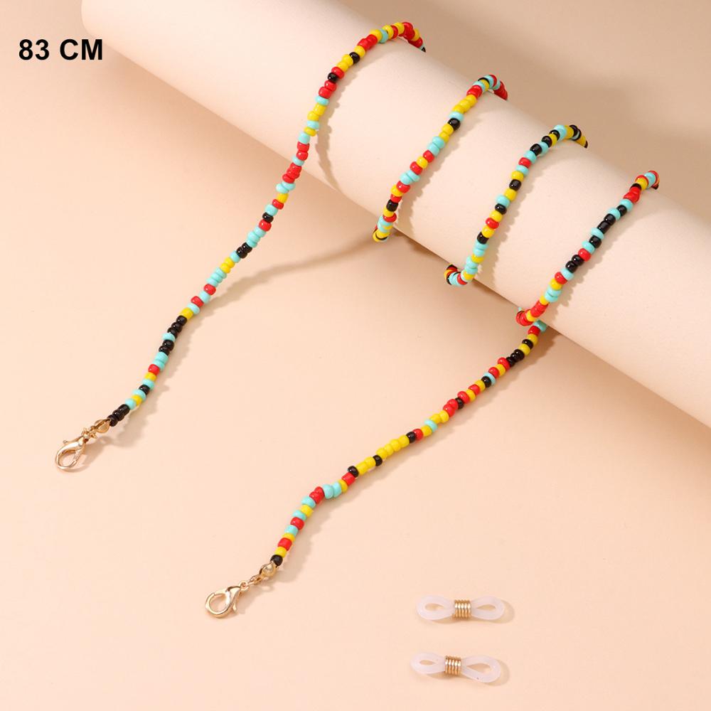 Fashion Reading Glasses Chain Retro Beads Eyeglass