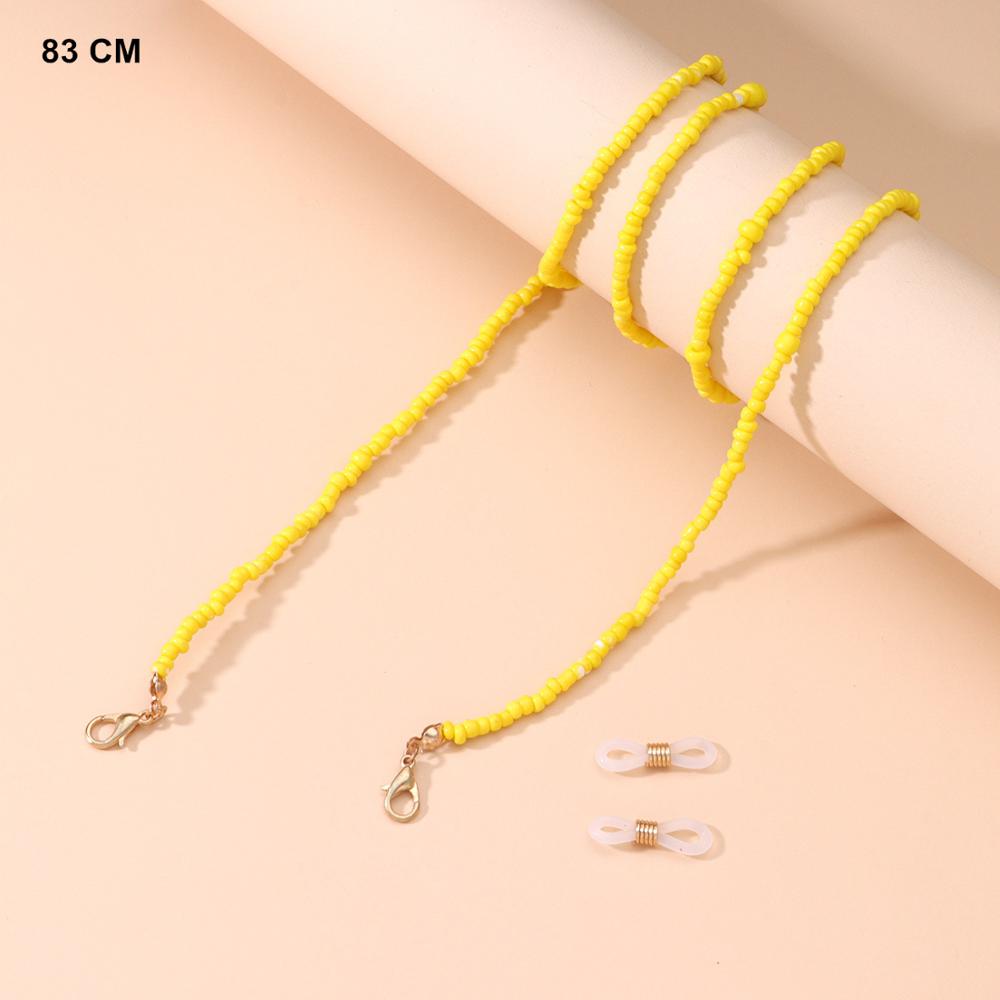 Fashion Reading Glasses Chain Retro Beads Eyeglass