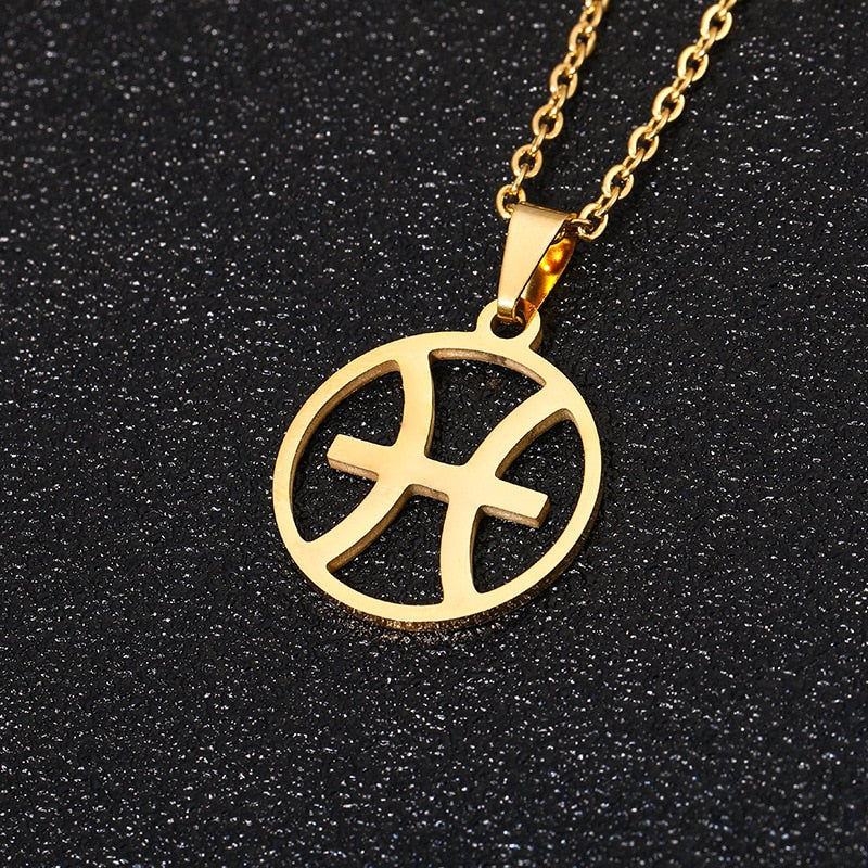 Women's Trendy Zodiac Sign Necklace