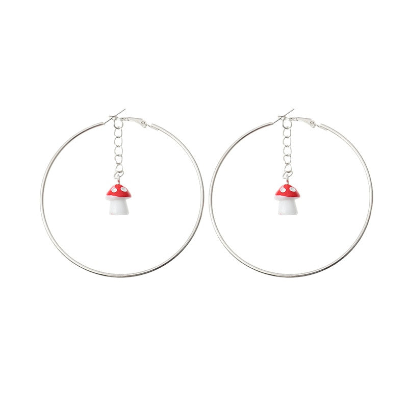 Women's Trendy Large Hoop Ear Piercing