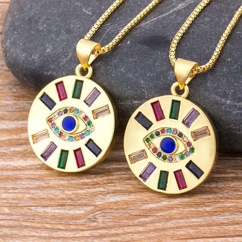 Women's Trendy Lucky Eye Necklace