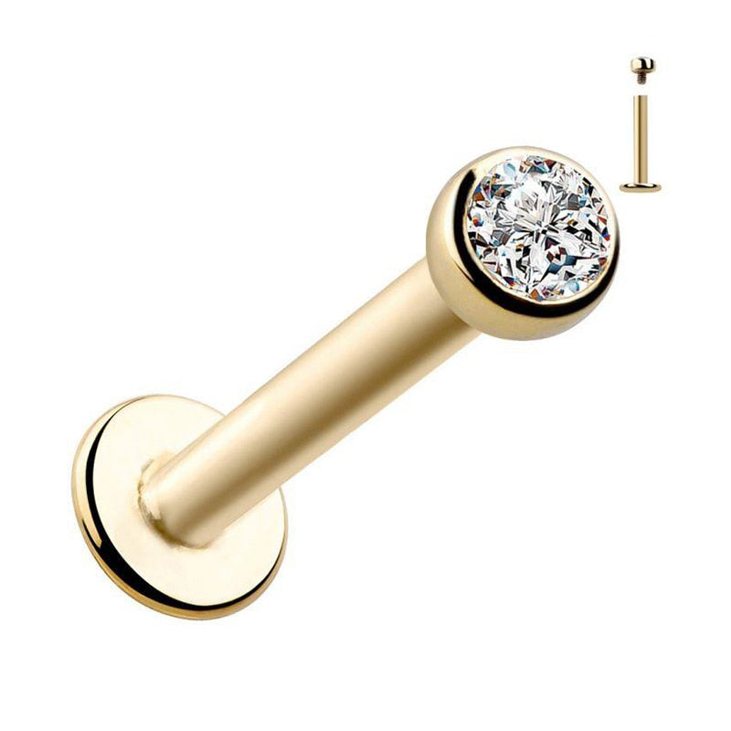 Women's Trendy Style Stud Lip Piercing