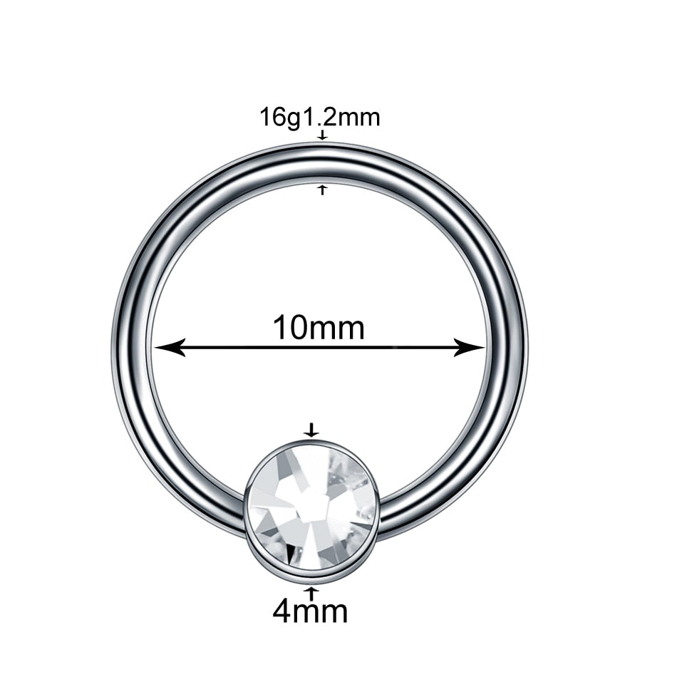 Women's Retro Nose Piercings