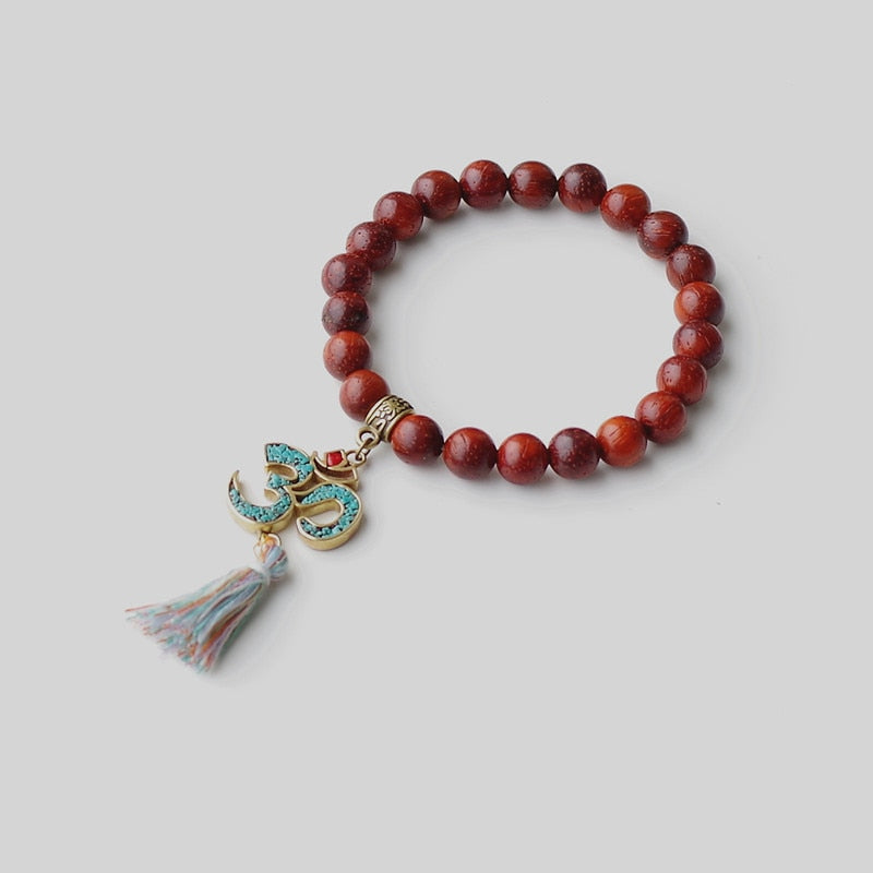 Women's Stone Healing Chakra Pray Mala Bracelet