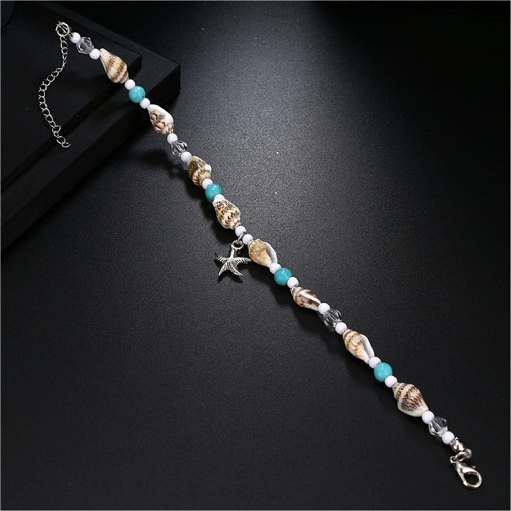 Woman's Bohemian Style Beach Anklet