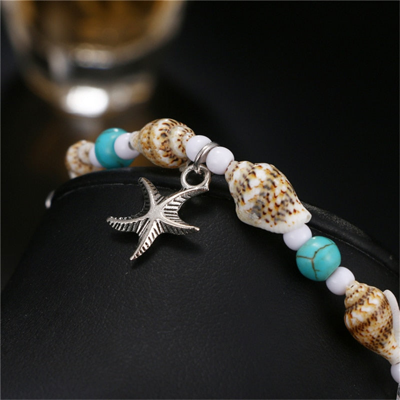 Woman's Bohemian Style Beach Anklet
