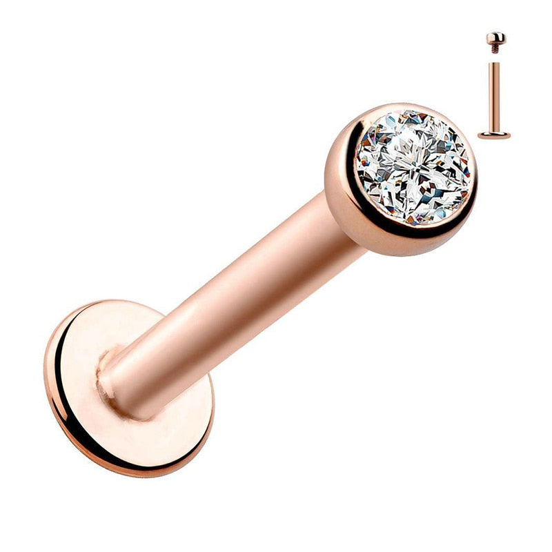 Women's Trendy Style Stud Lip Piercing