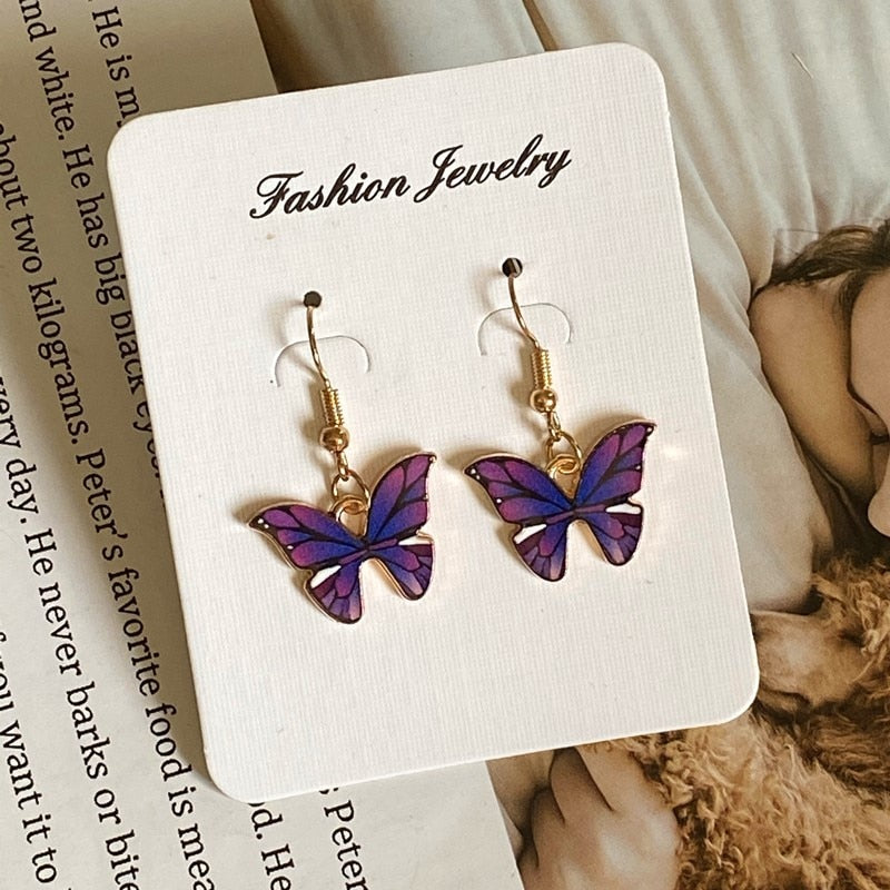 Women  New Butterfly Necklace