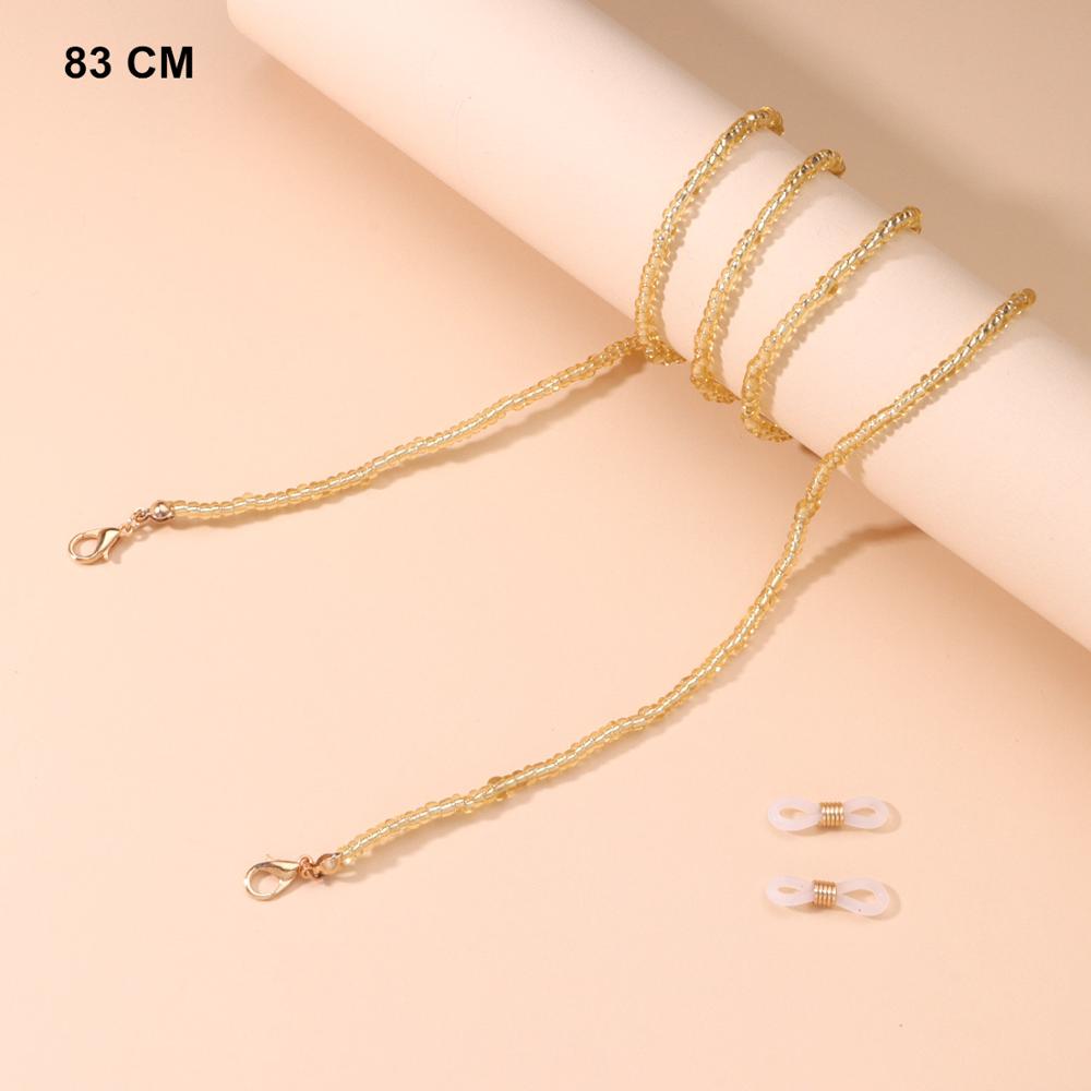 Fashion Reading Glasses Chain Retro Beads Eyeglass