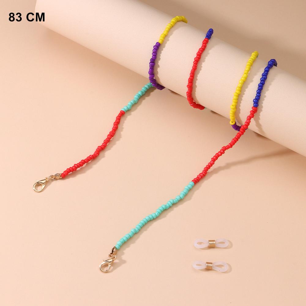 Fashion Reading Glasses Chain Retro Beads Eyeglass