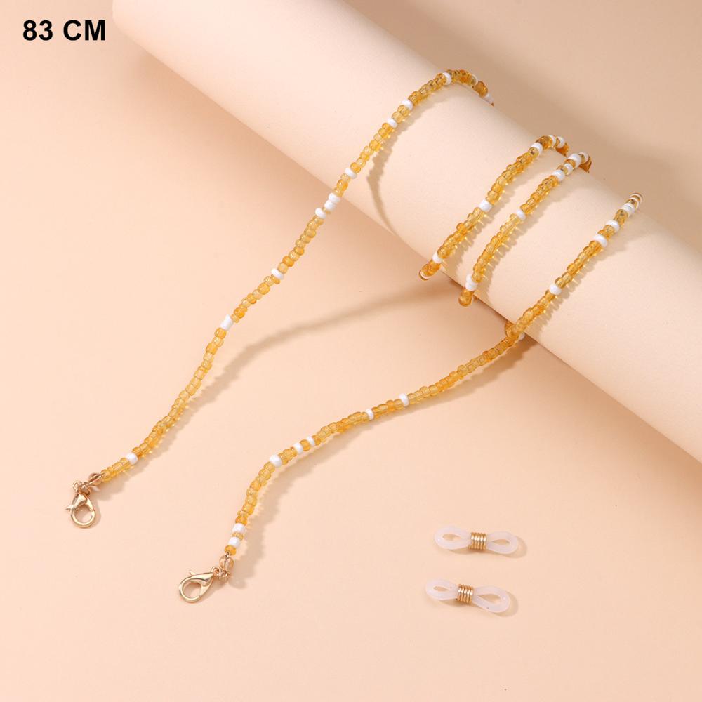 Fashion Reading Glasses Chain Retro Beads Eyeglass