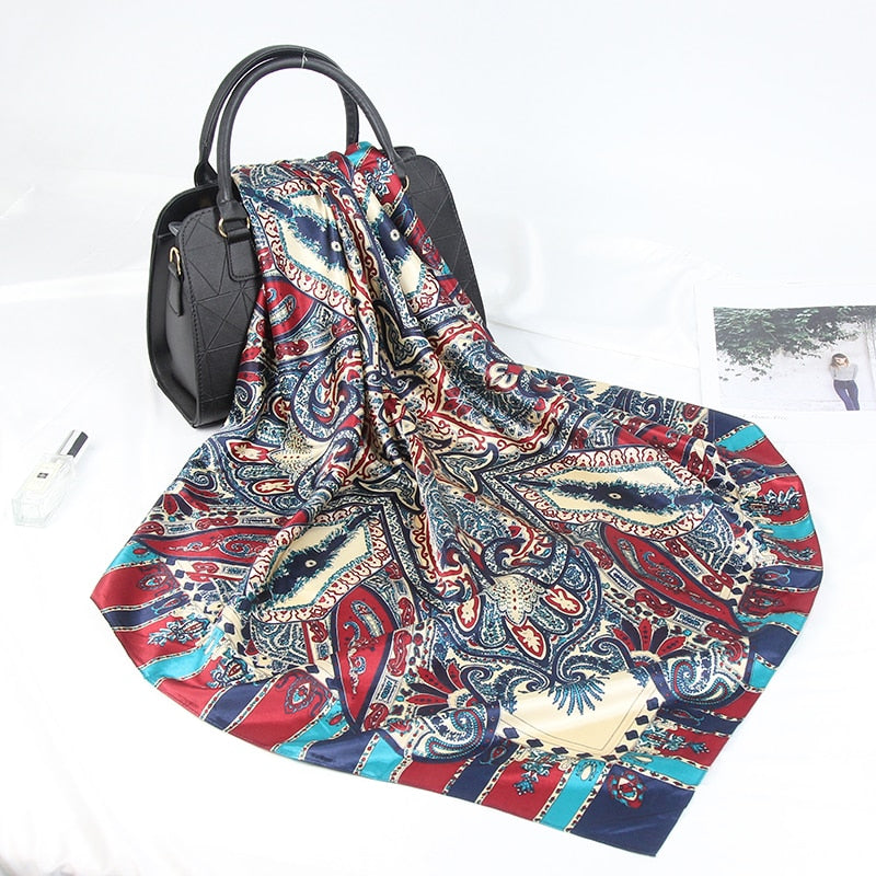 Women's Vintage Silk Bandanas