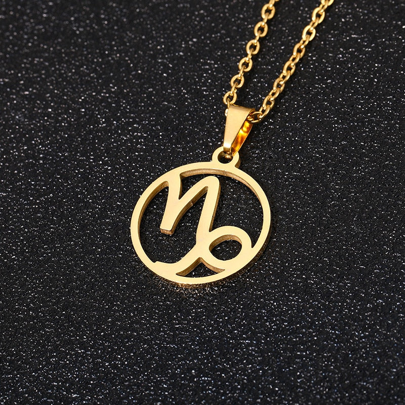 Women's Trendy Zodiac Sign Necklace