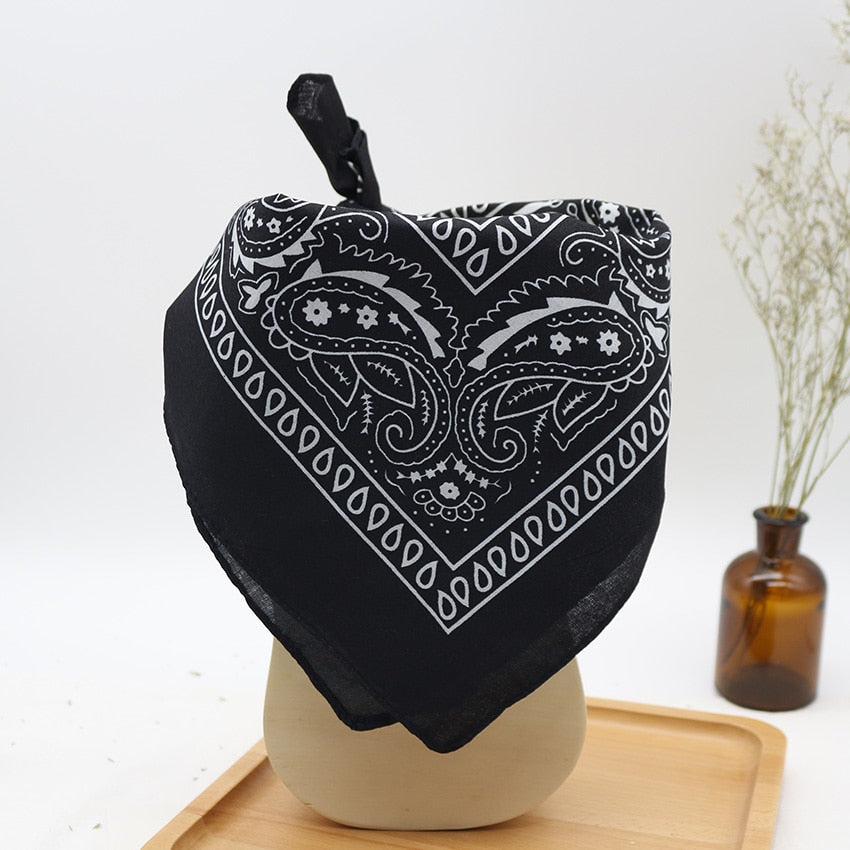 Unisex Printed Square Bandanas