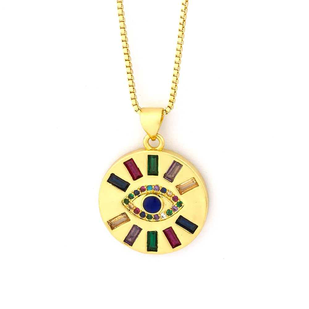 Women's Trendy Lucky Eye Necklace