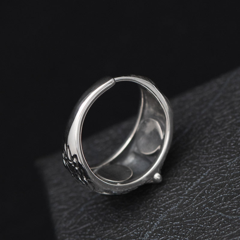 NEW  Resizable Retro Style Owl Ring With Multicolor Eyes