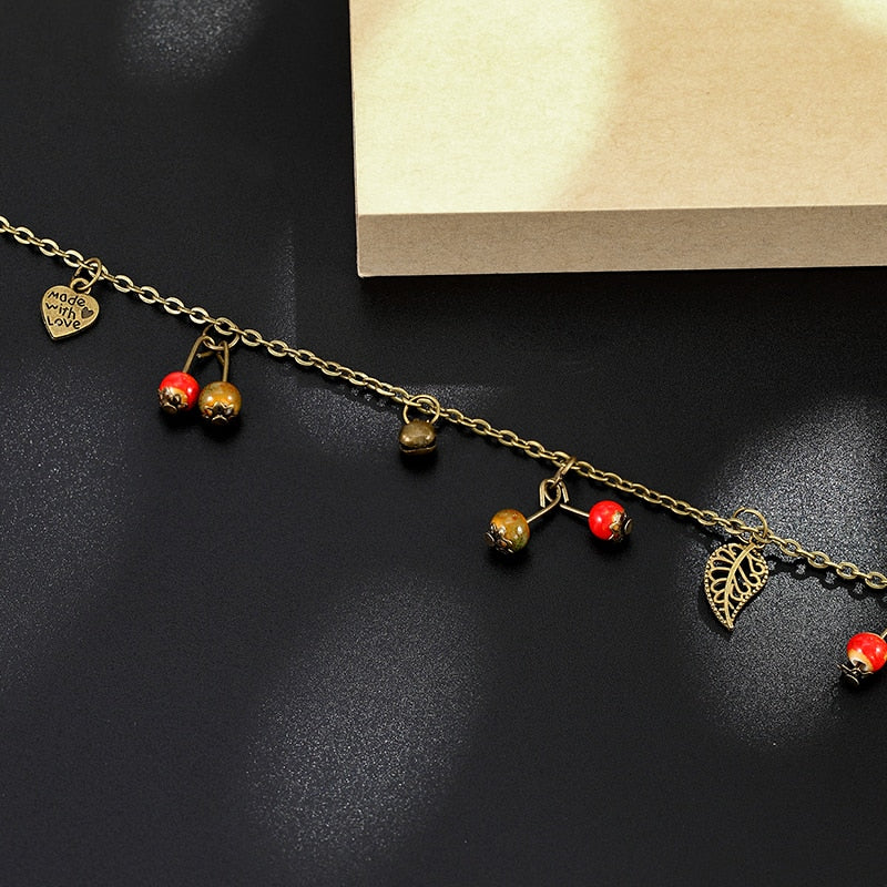 Retro Style Anklet