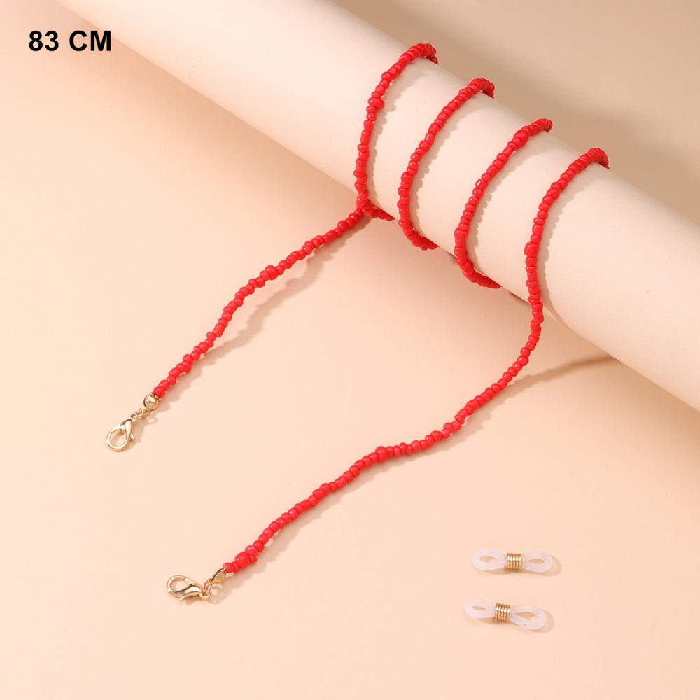 Fashion Reading Glasses Chain Retro Beads Eyeglass