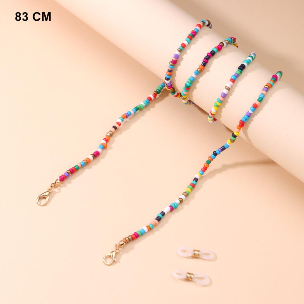 Fashion Reading Glasses Chain Retro Beads Eyeglass