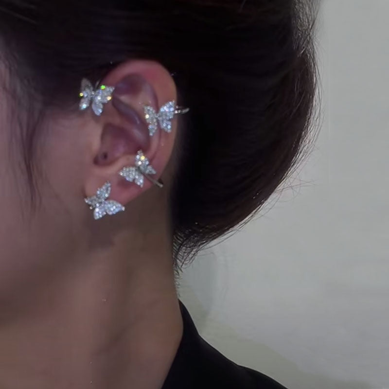 Women's Butterfly Style Ear Piercing (Cuff)