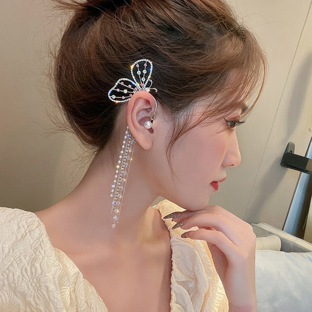 Women's Butterfly Style Ear Piercing (Cuff)