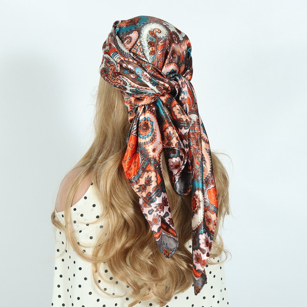 Women's Vintage Silk Bandanas