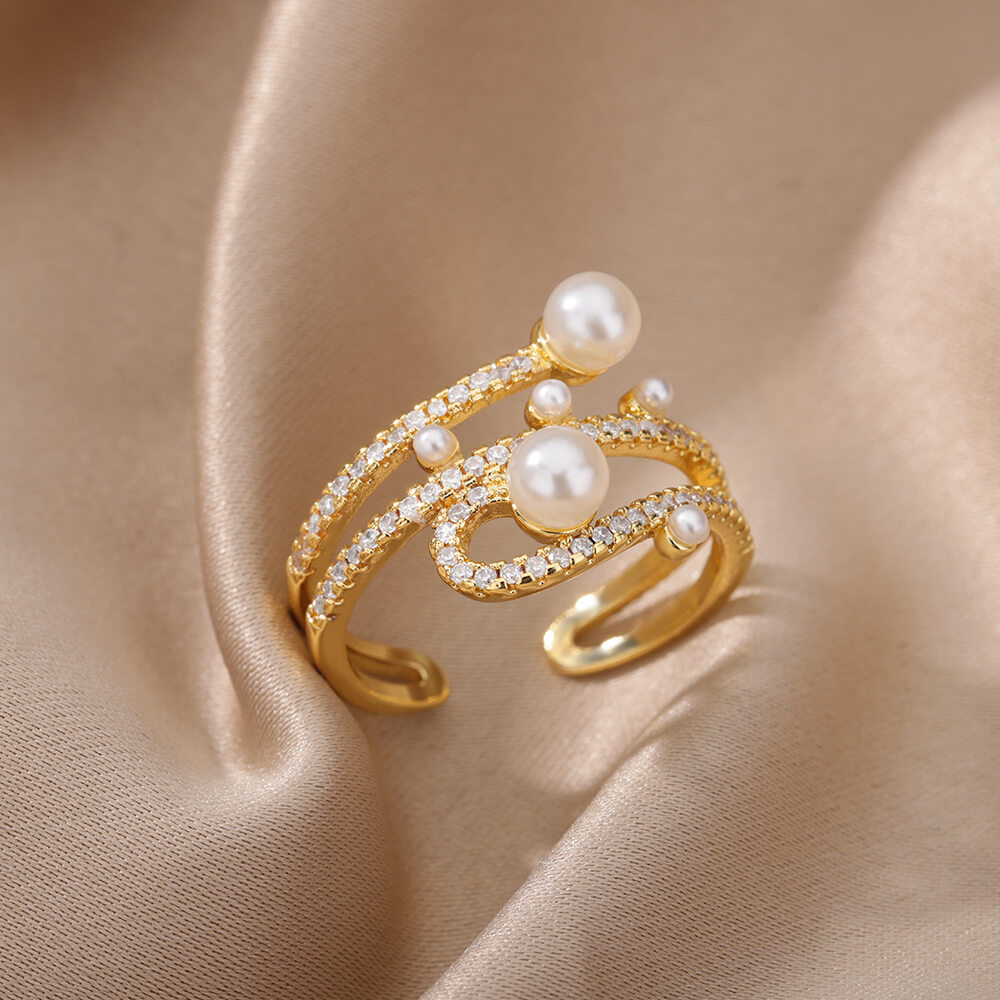 Women's Trendy Turkish Style Evil Eye Rings