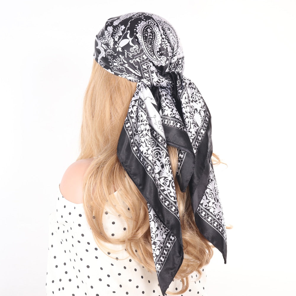 Women's Vintage Silk Bandanas