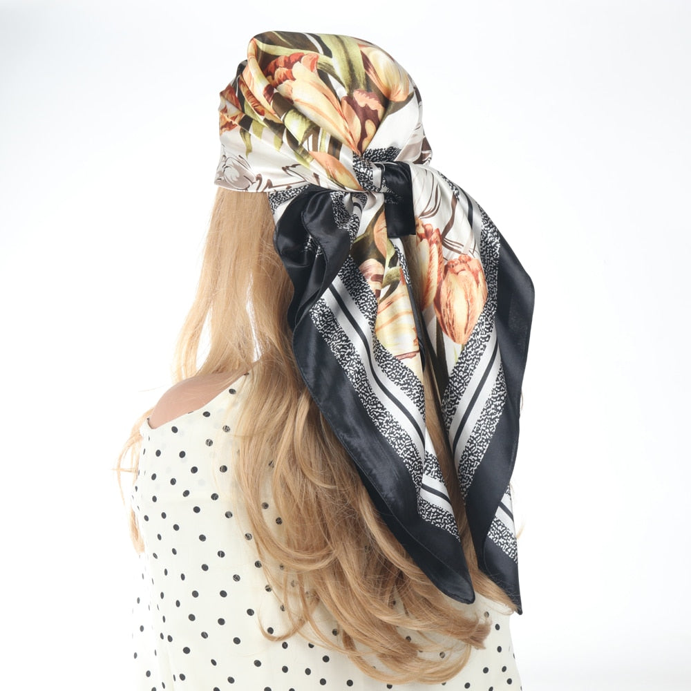 Women's Vintage Silk Bandanas