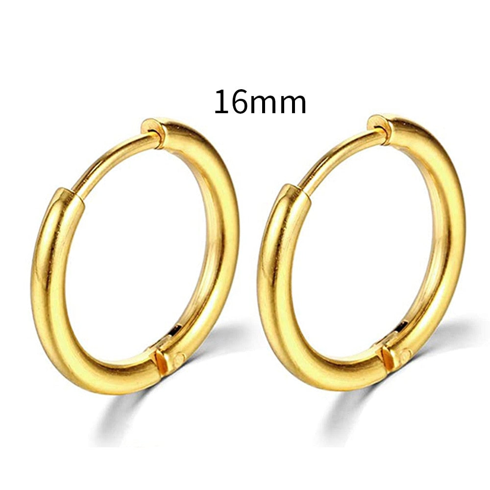 ( New) Women's Vintage Style Hoop Ear Piercing Jewelry