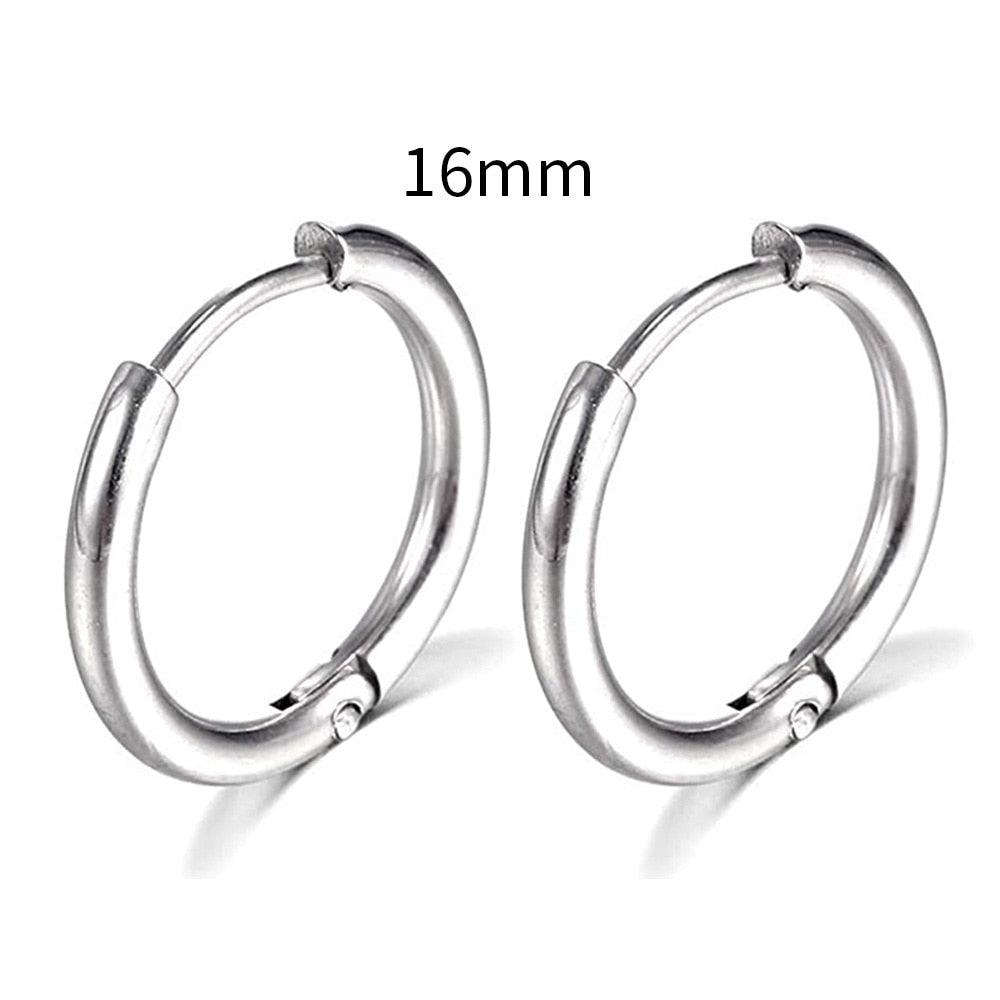 ( New) Women's Vintage Style Hoop Ear Piercing Jewelry