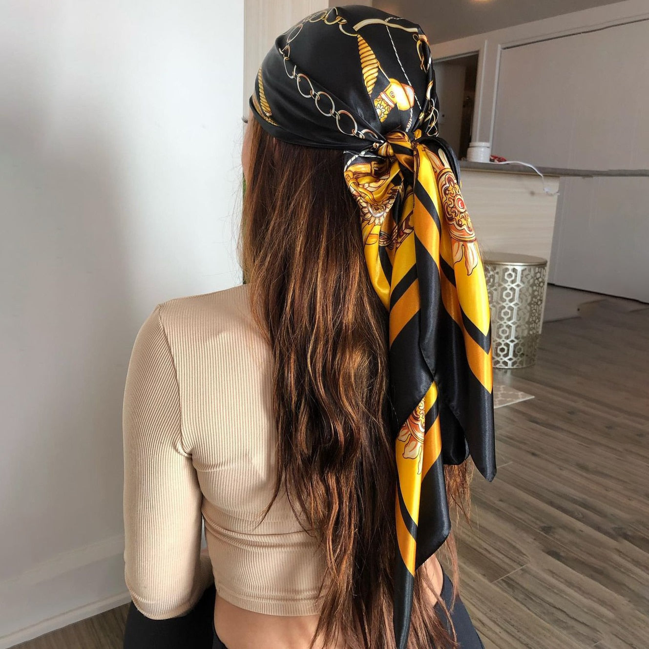 Women's Vintage Silk Bandanas