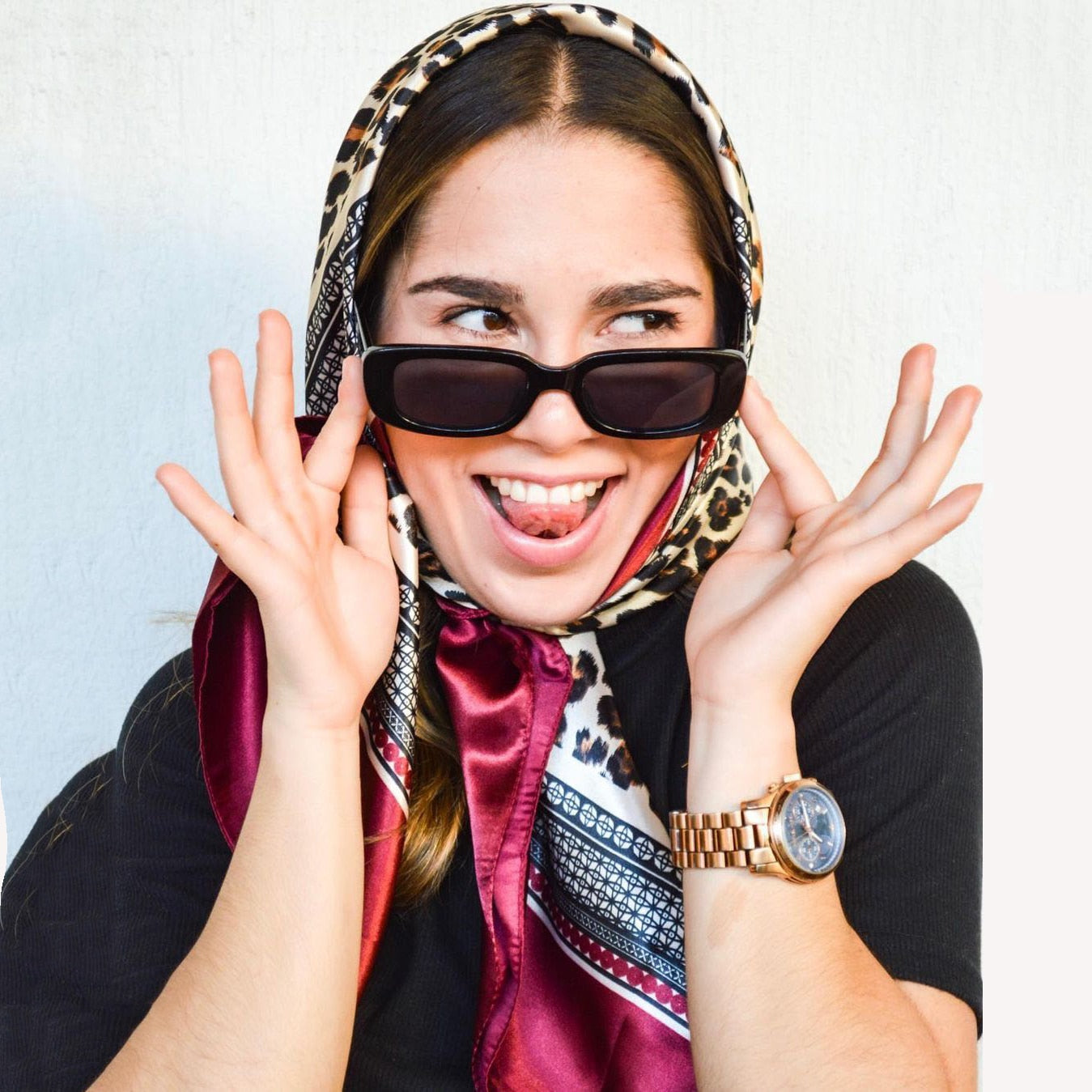 Women's Vintage Silk Bandanas