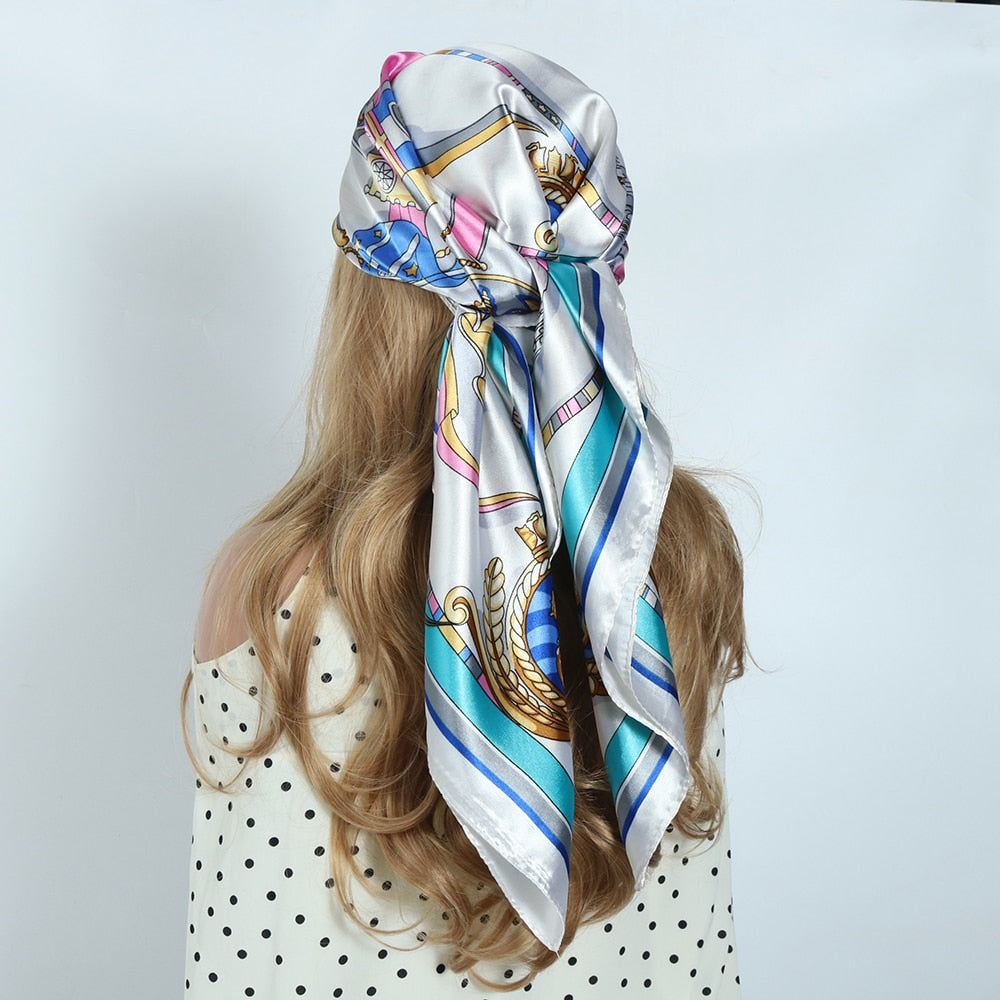 Women's Vintage Silk Bandanas