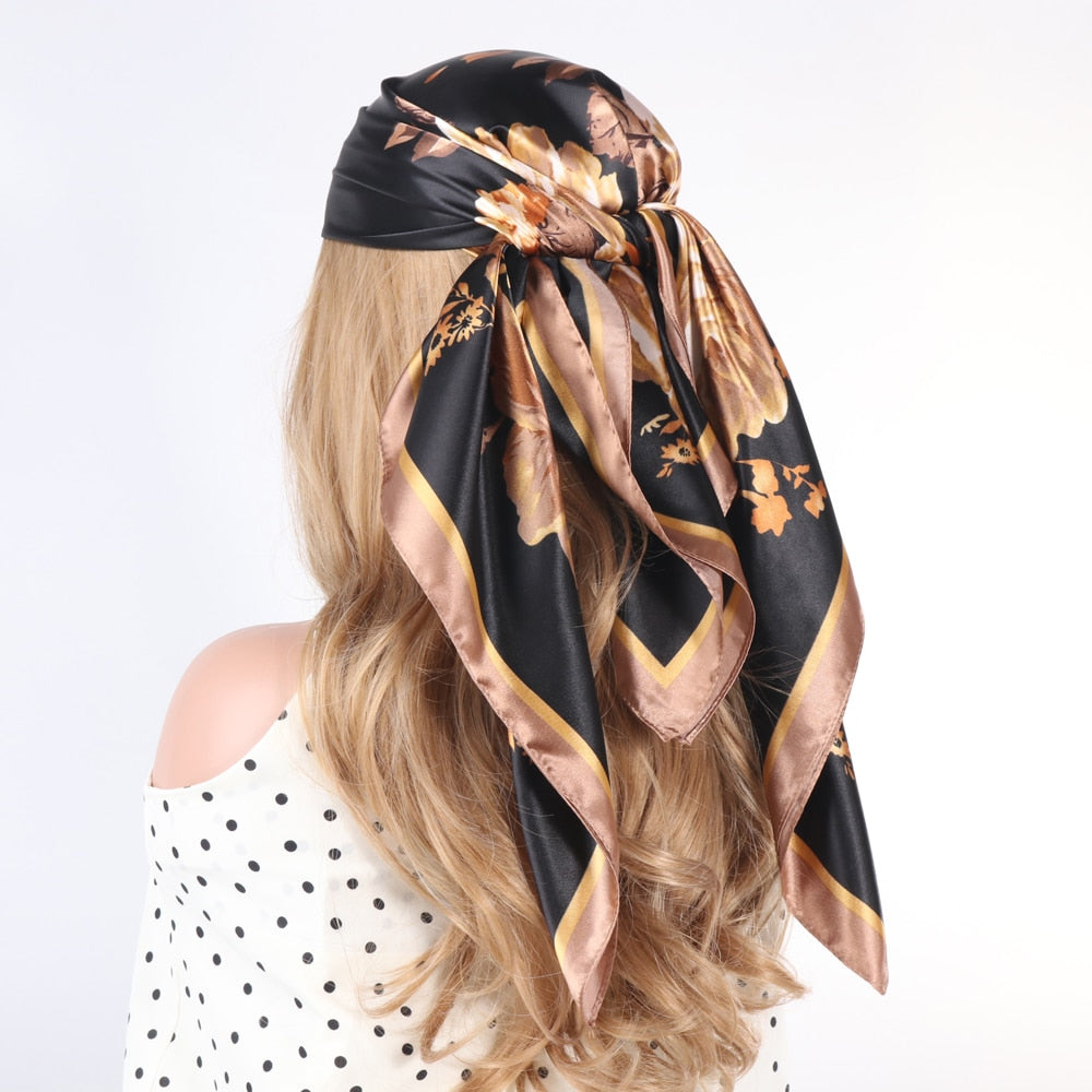 Women's Vintage Silk Bandanas