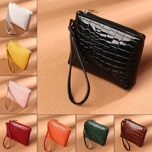 Women's Trendy Leather Key Purse